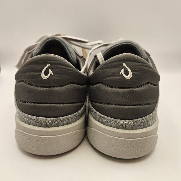 OLUKAI MEN\'S 9.5 PULIKI 10528 POI CHARCOAL MSRP $140 NWOB main image 4